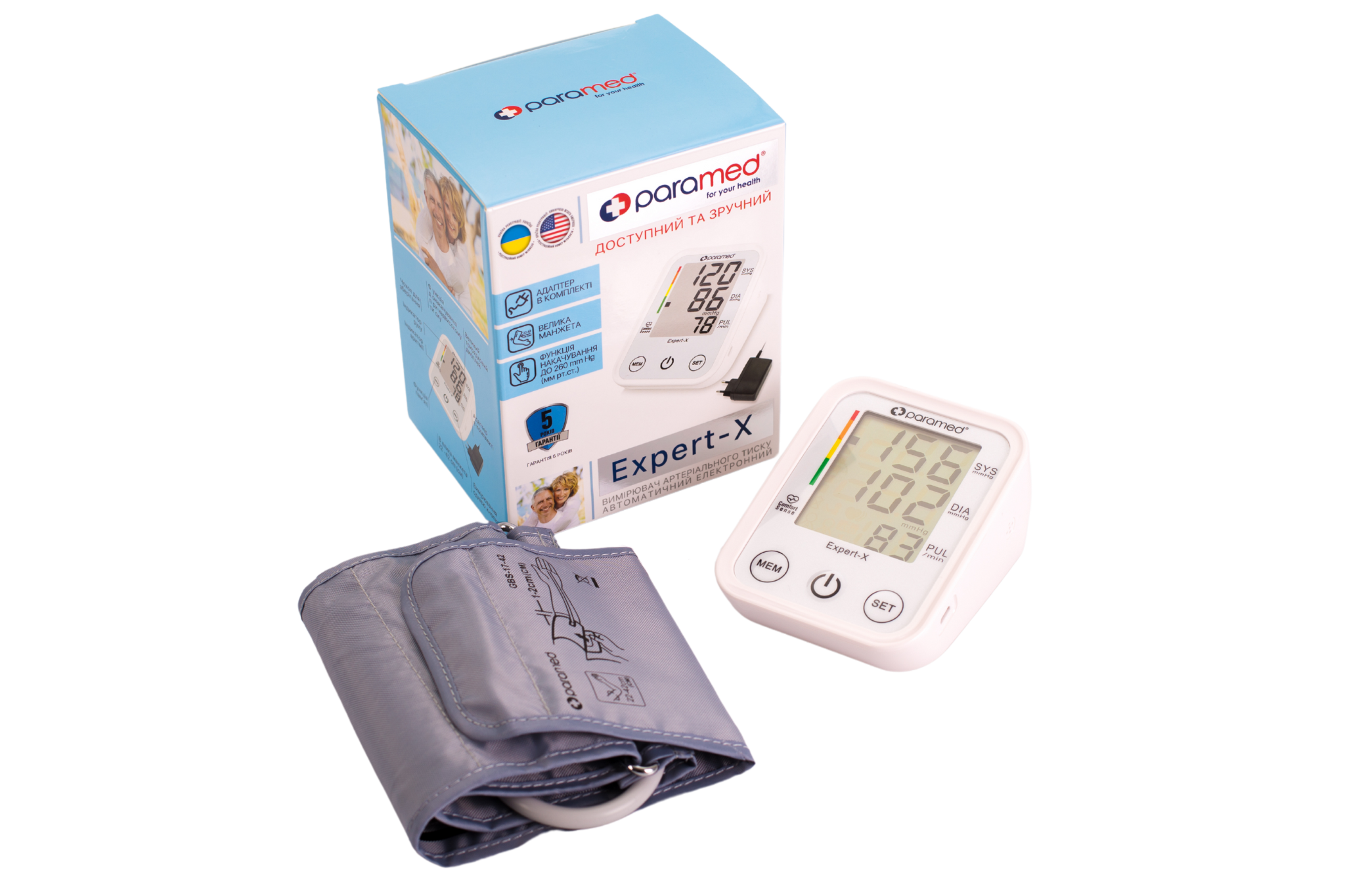 Automatic electronic tonometer PARAMED Expert-X