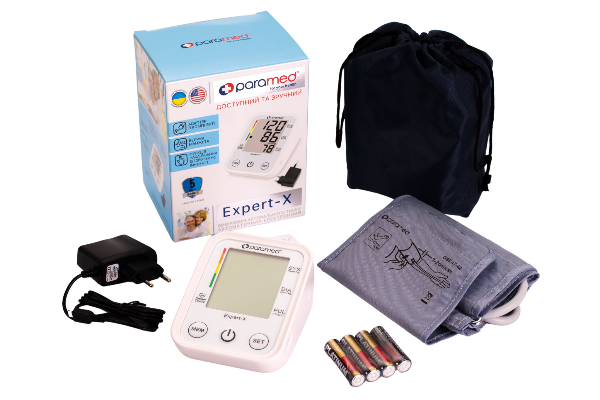 Automatic electronic tonometer PARAMED Expert-X