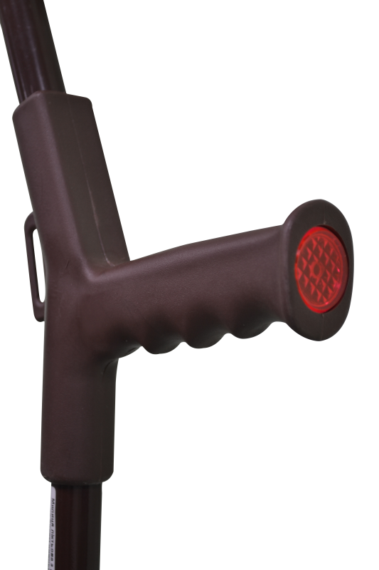 Elbow crutch with height-adjustable lower section НТ-02-005
