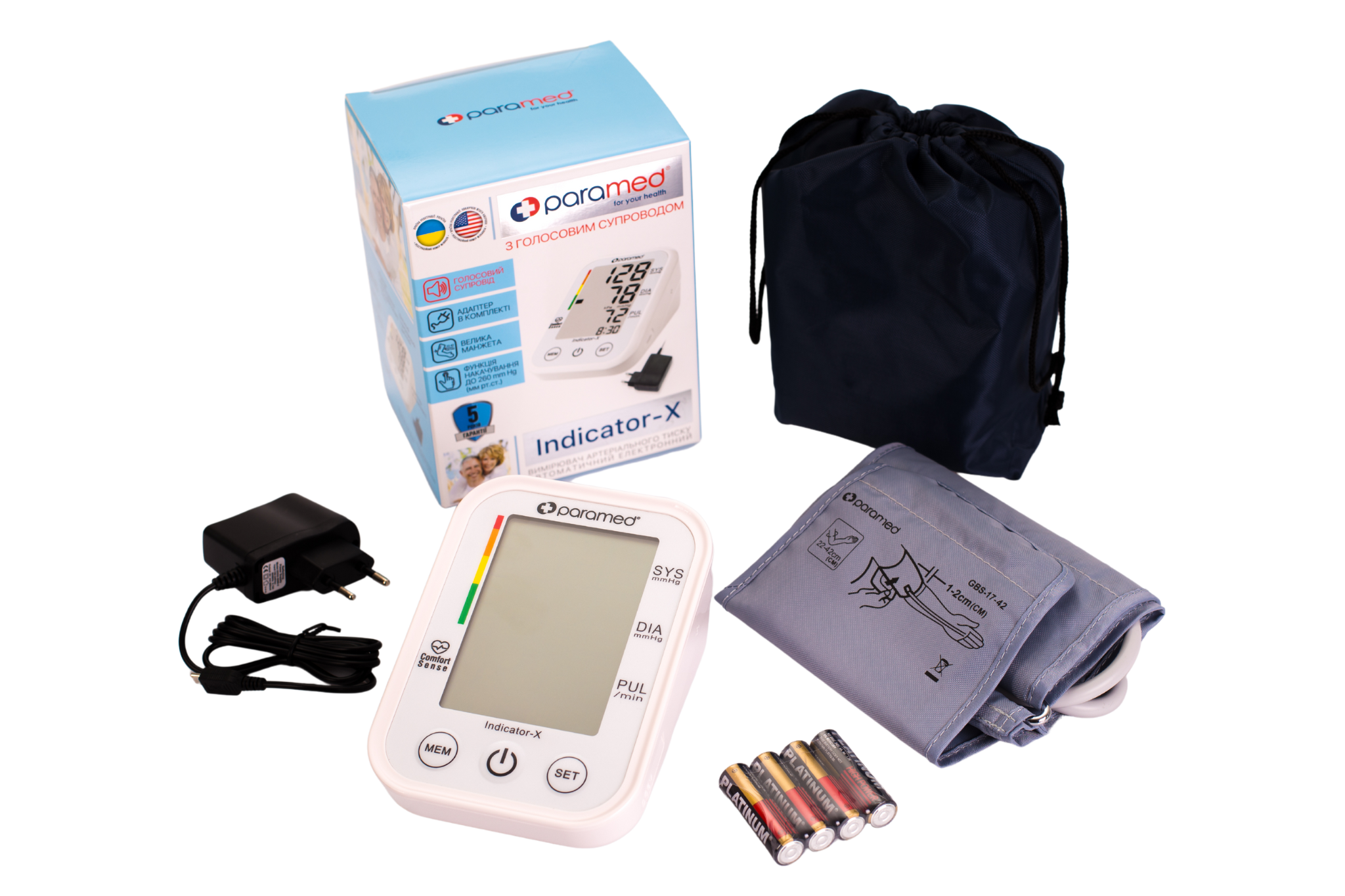 Automatic tonometer Paramed Indicator-X